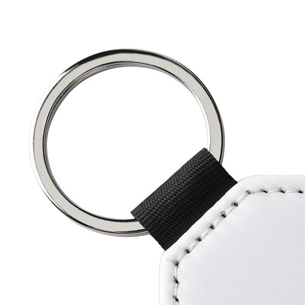 Printable Sublimation Leather Keychain Blanks With DIY Printing