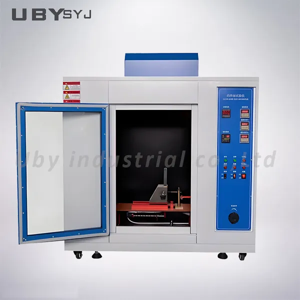 UP-5030 Plastic Horizontal Flammability Tester , Building Materials Flammability Tester OEM ODM