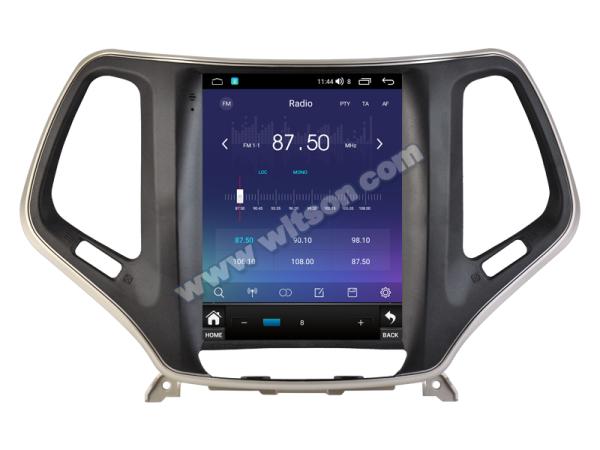 9.7'' Tesla Vertical Screen For Jeep Cherokee 5 KL 2014-2018 Android Car Multimedia Player