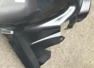 Отполированный автомобильный обвайзер автошины прессформы бампера для фронта и заднего колеса