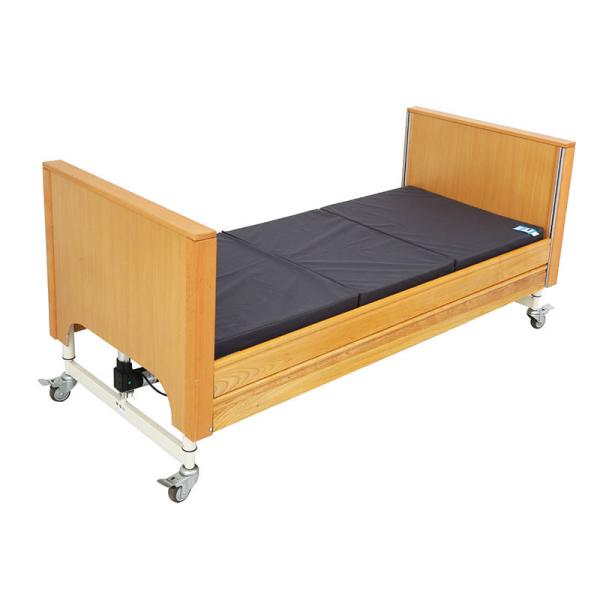 Comfortable and Sturdy Wooden Medical Bed for Home Care of Elderly Patients