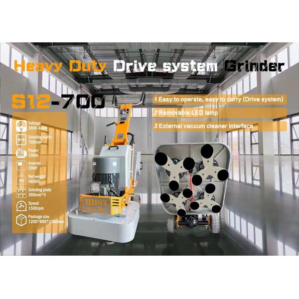 Конкретный точильщик машины большой производительности полируя машины 380V пола эпоксидной смолы