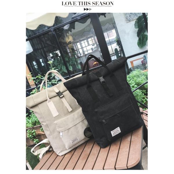 Produced and Hot sell the Handle of Canvas Backpack