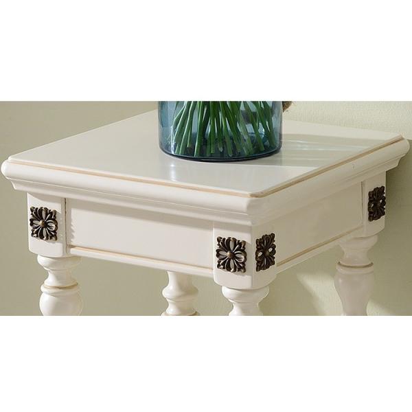 Concise White Console Desktop Pot Holder Flower shelf