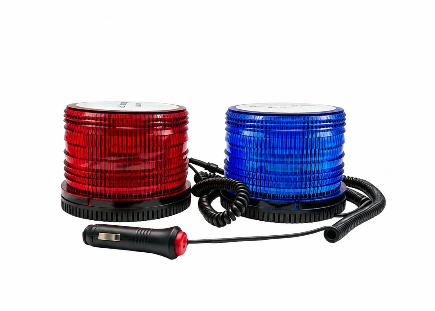 RD-203 Dual Color Warning Beacon Light with Synchronized Alternating Flash Modes