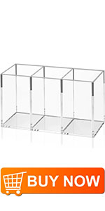 Acrylic Box, C;Ear Box Pen Holder Medical Pack,Clear Desktop Pencil Cup Stationery Organizer For Office Desk Accessory