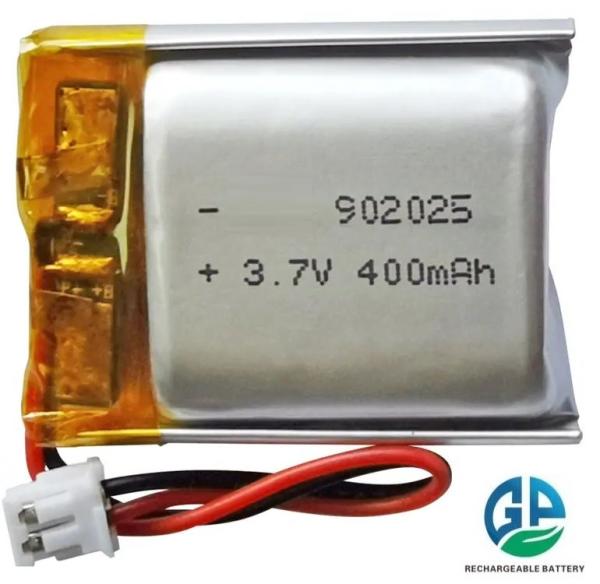 High Capacity Li Ion Polymer Battery Pack 902025 400mah for Cell Phones Smart phones KC Certificated Lithium Battery
