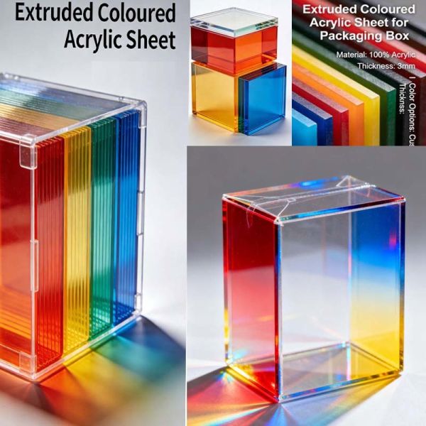 Extruded Multi Coloured Acrylic Sheet