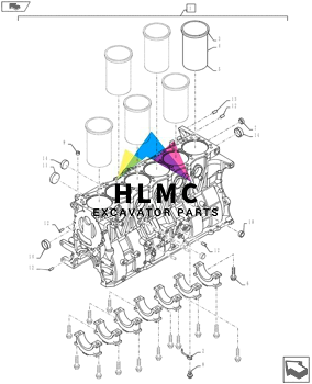 J05E J08E Cylinder Liner VH11462E0080 S1146-73210 11462-E0060 11462-E0090 11463-E0060 11467-2601 11467-2611