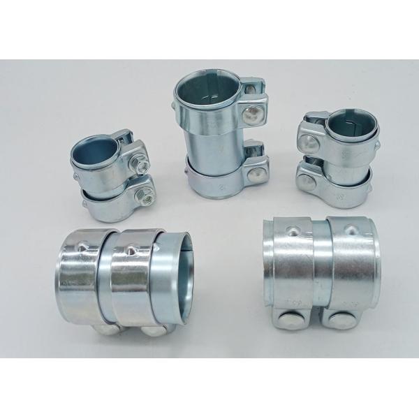 Ss304 Heavy Duty Sleeve Double 63.5mm Exhaust Pipe Connector Clamp