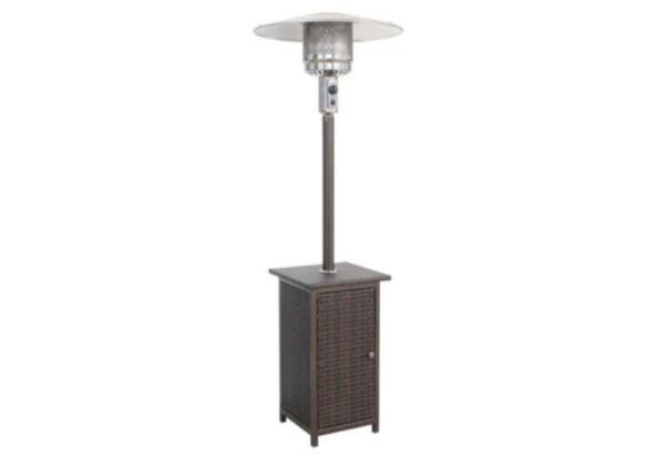 Outdoor Silver Flexible Propane Gas Electric outdoor propane porch heater