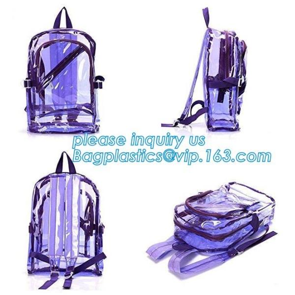 Compostable Shopping Bags Multi Pockets School Outdoor Daypack Backpack