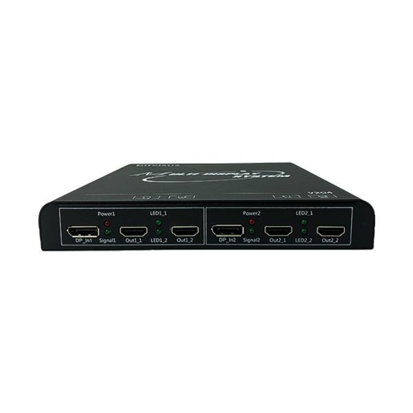 Bitvisus Appareil Professionnel Audio Vidéo Éclairage 8k 1x1 1x2 2x1 2x2 1x4 Processeur Vidéo Programmable EDID de Splicing Multi-Écrans BIT-MSE-8K-204HD