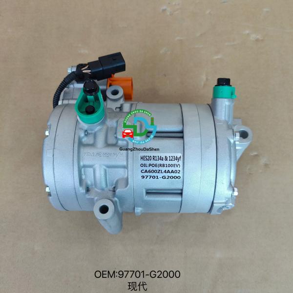 Hyundai Electric Car AC compressor 97701-G2000 EV ensamblaje del compresor