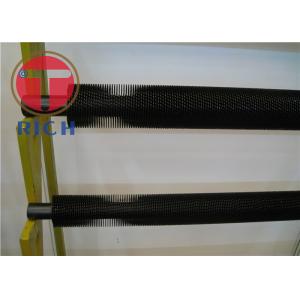 Tubos secundarios de la tubería de aluminio aletada llana, inconsútiles no- del cambiador de calor para el cambiador
