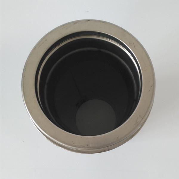 1000mm Straight 6 Inch Insulated Chimney Pipe , Wood Stove Installation Kit