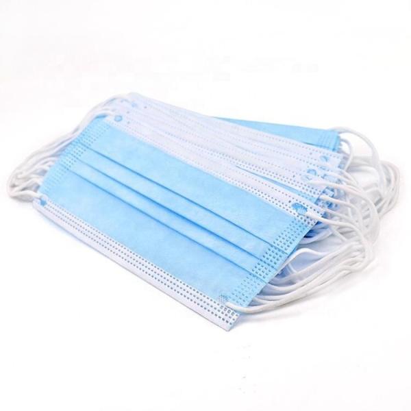 Latex Free Hospital Face Masks  / Antiviral Hygiene Face Mask Non Poisonous