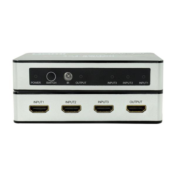 4K2K HDMI Switch 3x1 HDMI Splitter 5V 1A Support PIP 3D 3 To 1 Video Switch