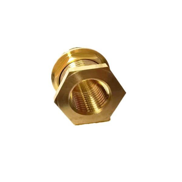 штуцеры трубы внутреннего потока 1/2» NPT неэтилированные латунные носят сопротивляться