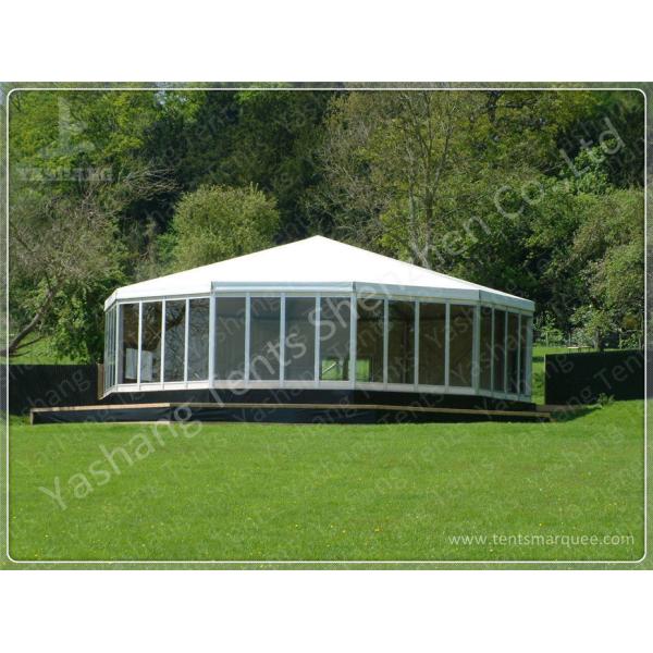 Hard Wall Aluminum Profiled Heavy Duty Party Tents Gorgeous Light Designation