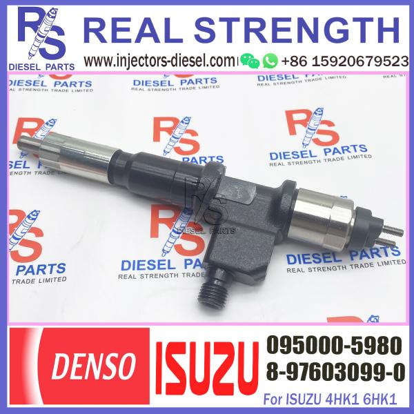 Injecteur de carburant de gazole 8-97603099-2 095000-5982 095000-5980 pour 4HK1 6HK1