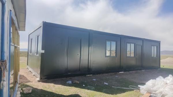 Boxspace Maison Container 40 pieds Luxe Préfabriquée Maison Container Neuve Pas Cher Avec Fenêtre En Verre Maisons Portables À Vendre