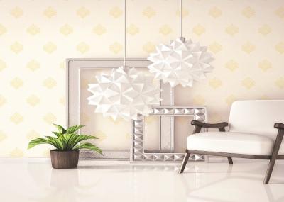 Simple Chinese Classical Back To The PVC pattern Living Room Wallpaper With CE/ISO/SGS/CSA