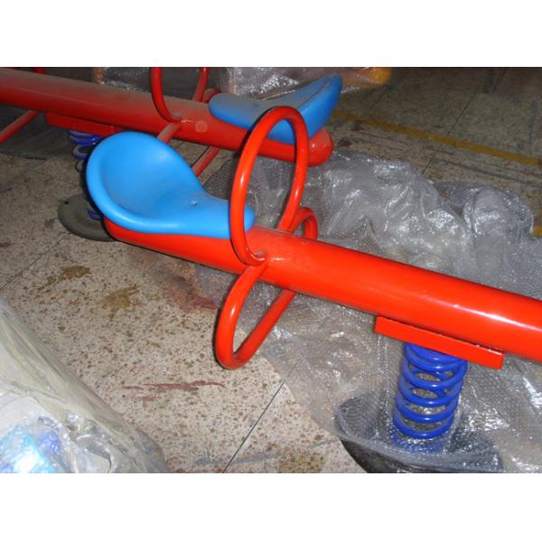 Residential Seesaw Playground Equipment / Kids Outdoor Seesaw KP-F201