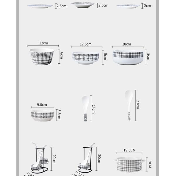 Керамическая посуда в скандинавском стиле