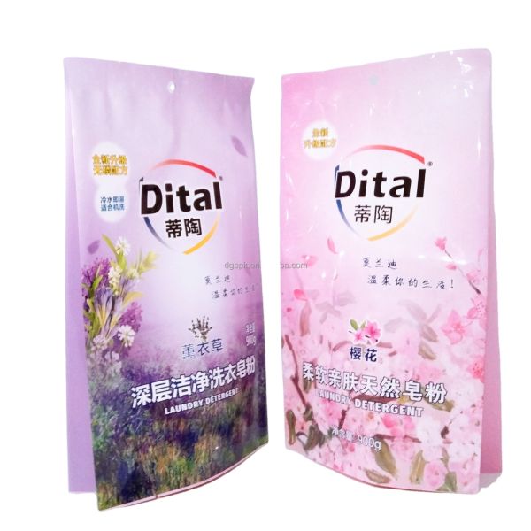 12kg Printed Washing Powder Packaging Bag Laundry Detergent Packaging