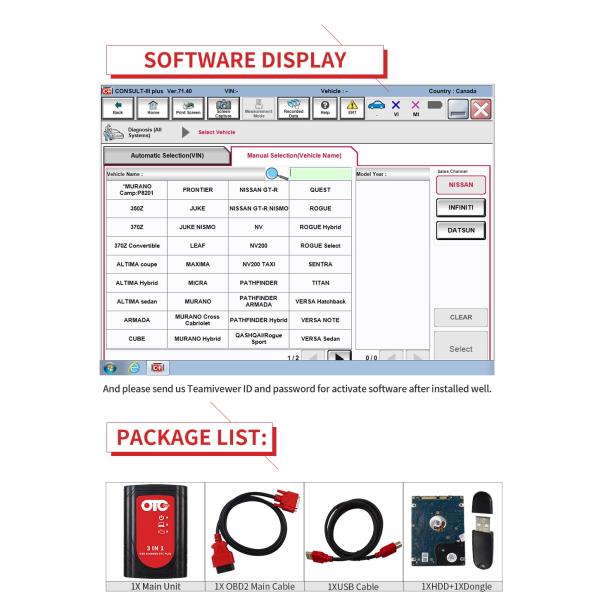 Newest OTC Plus 3 in 1 GTS TIS3 Auto Diagnostic Tool for Toyota Nissan and with IT3 V14.00.018 Global Techstream