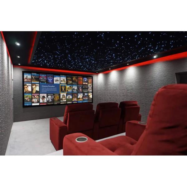 Домашний цвет панелей потолка 9mm звезды оптического волокна украшения магнитный RGB светлый