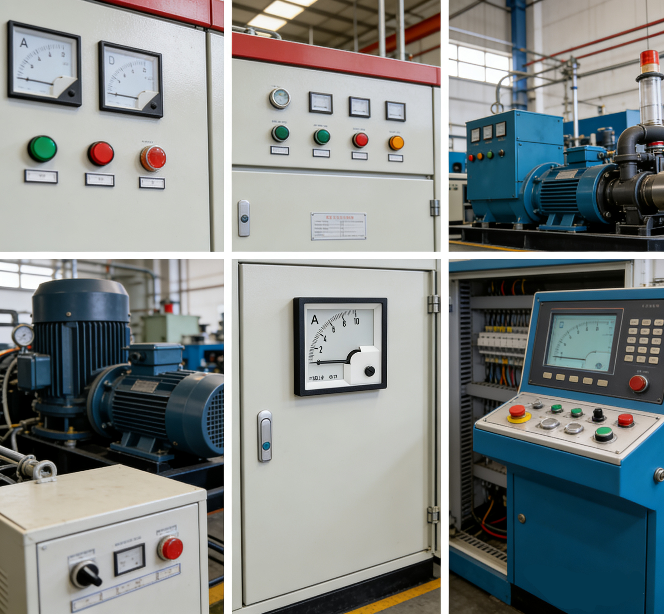 72x72mm Analog Panel Amp Meter Panel Mount CE Moving Coil Mechanism