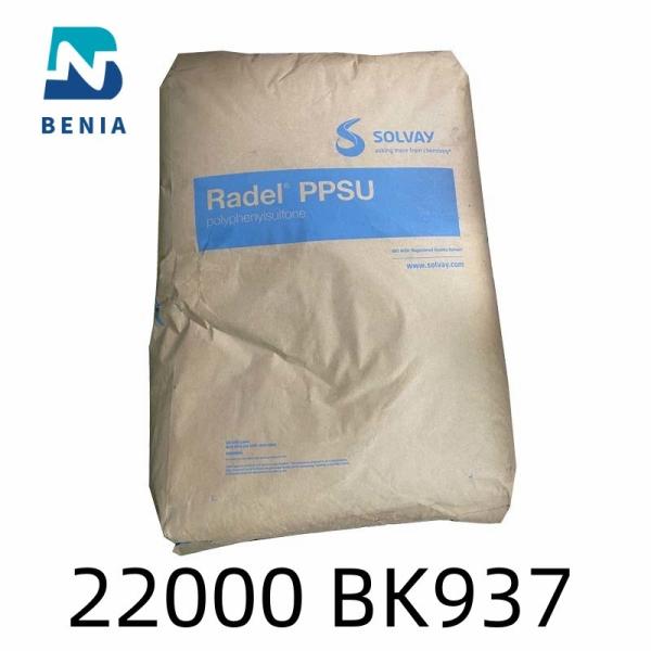 Solvay Acudel 22000 BK937 , Practical PPSU Polyphenylsulfone Resin