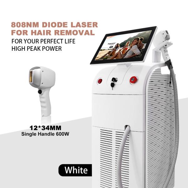 D24 Skin tightening beauty equipment Ice Diode Laser 808nm 1000W 1200W 1600W Hair Removal Machine IPL Laser Device