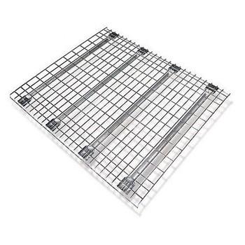 Pulverize carga de prata revestida do Decking 1000kg -1500kg da cremalheira da pálete