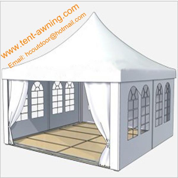 Aluminum Pagoda Tent,  Waterproof, Fireproof  Tent  Canopy for Event Party