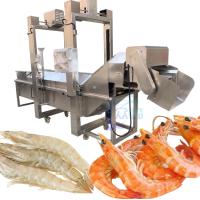 ISO SUS304 Cuisinière à vapeur pour le chauffage des crevettes, usine polyvalente de transformation des crevettes