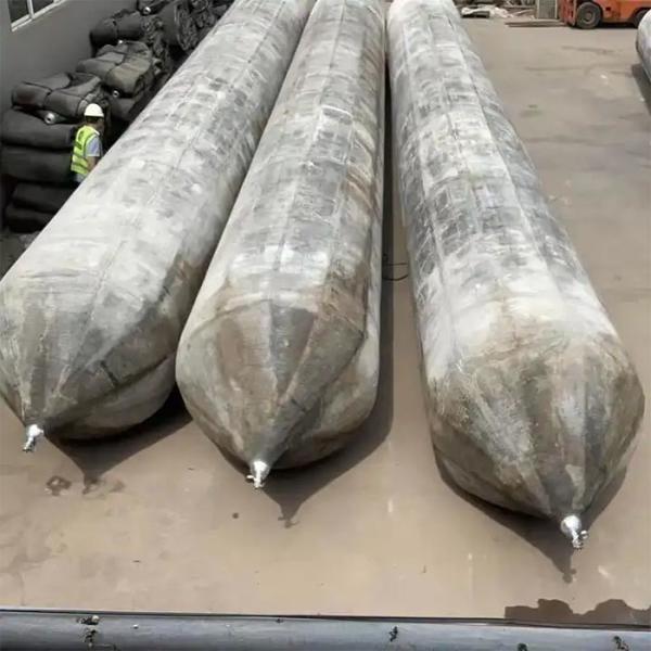 0.5m - 3.0m Airbags de borracha marinha Solução resistente ao envelhecimento para o lançamento de navios