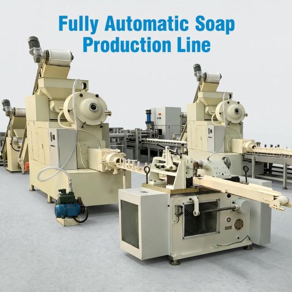 100-2000kg/H Fully Automatic Soap Making Machine 304 Stainless Steel Or Steel