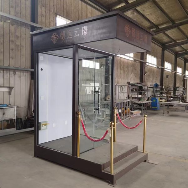 Box-Type Modular Booth with Fast Installation Multi-Functional Design and High