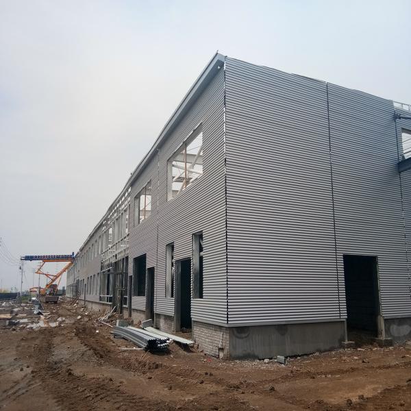 Bolts Connection Steel Structure Warehouse Prefabricated Metal Warehouse Building