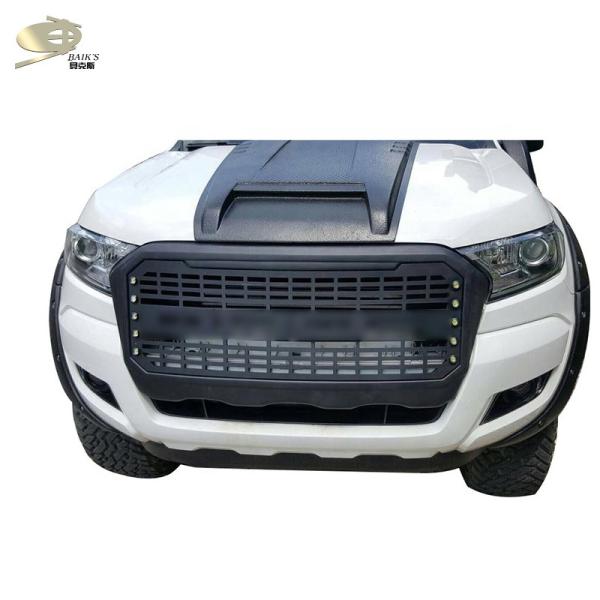 Front Grill Bumper Cover Exterior Body Kits For Ford Ranger T7 2016-2019