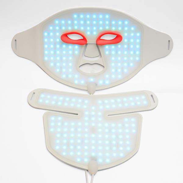 3D Silicone LED Face Mask Light Photon Therapy Skin Rejuvenation Beauty Device