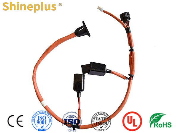 Durable 19 Core 300V High Temp Auto Wiring Harness For Electric Vehicle
