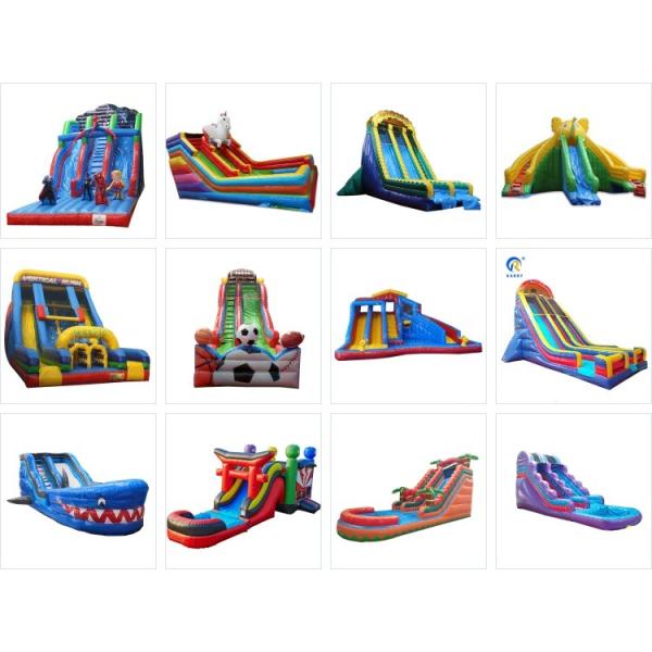 EN71/EN14960/CE Certified Inflatable Kid Water Slide Play Center for Outdoor