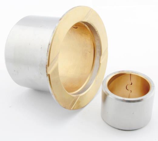 Connecting Rod Bimetal Bearing Bushes oil groove JF800 / SAE797. JF800 Bimetallic Bearing's steel-bronze