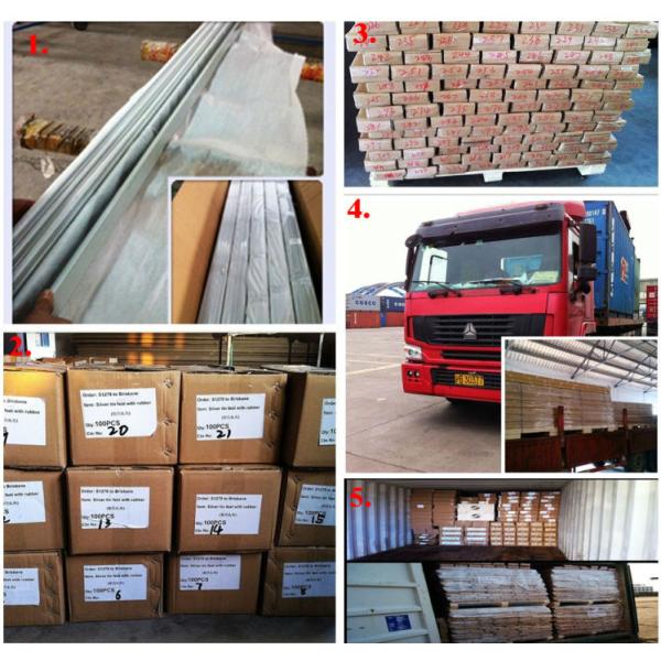 Black Anodized Powder Coating aluminum frame extrusions for Roof Rack