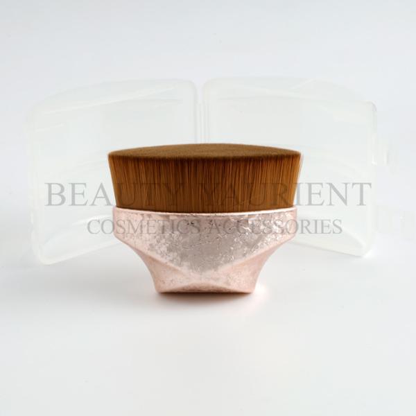 OEM ODM Mold X Shape Kabuki Makeup Brush Flat Liquid Foundation Brush