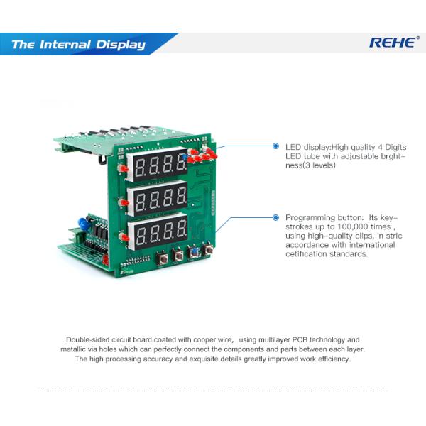 High quality True RMS Digital current voltage frequency amp volt hz multimeters